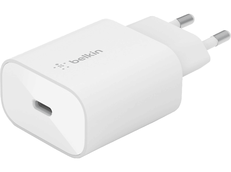 Belkin Usb-c-oplader Pd 3.0 Pps + Usb-c-kabel Wit (wca004vf1mwh-b6)