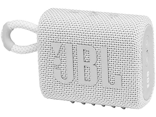 JBL Go 3 - Bluetooth Lautsprecher (Weiss)