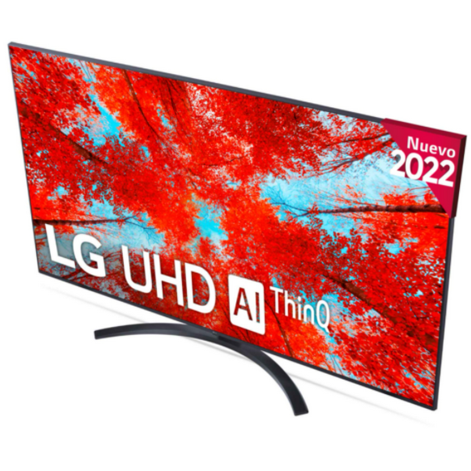 TV LED 55" - LG 55UQ91006LA, UHD 4K, Procesador Inteligente α5 Gen5 AI Processor 4K, Smart TV, DVB-T2 (H.265), Azul Oscuro Ceniza