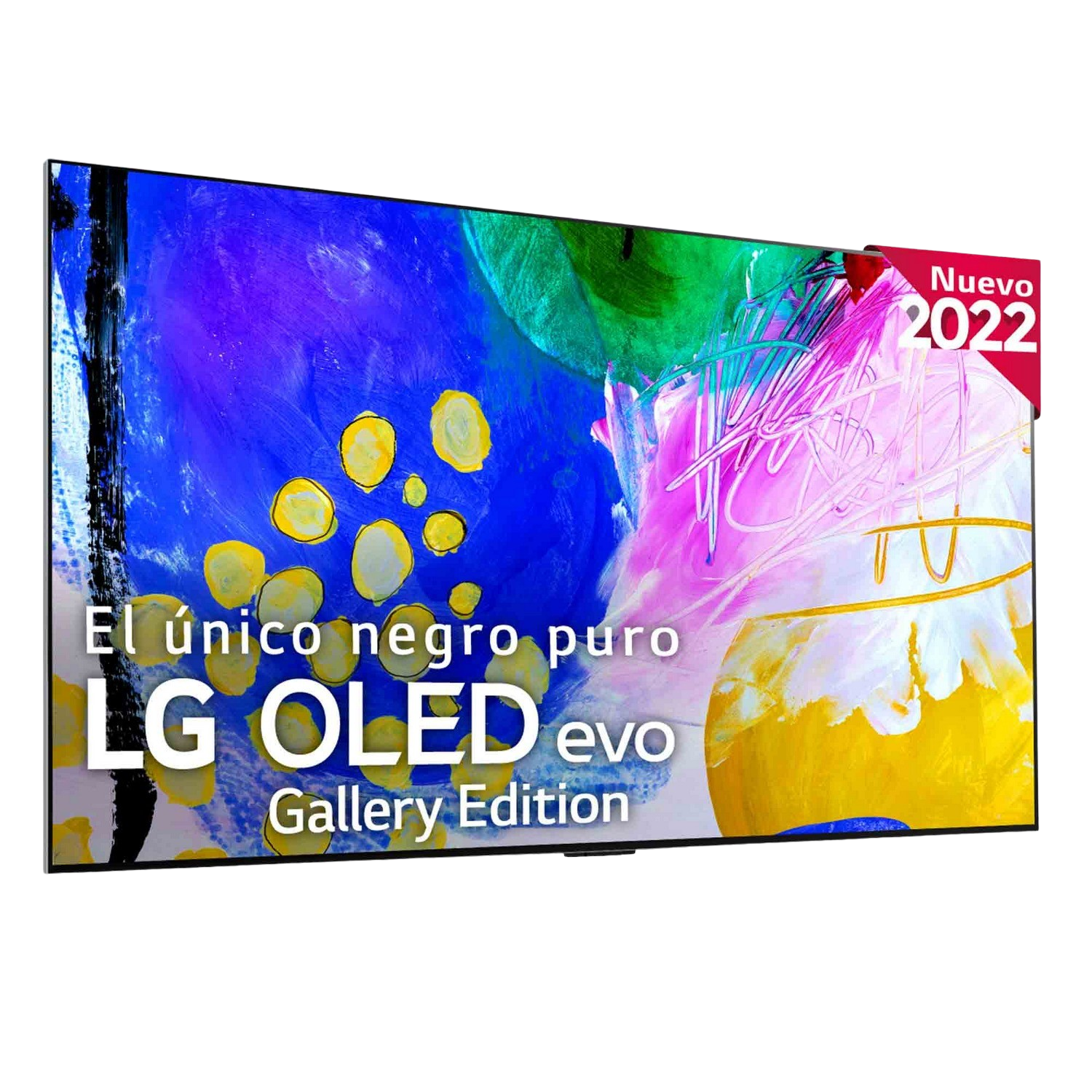 Televisor Lg Oled55g26la tv webos22 55 pulgadas 4k 139 cm evo gallery edition inteligente a9 gen 5 ia compatible formatos hdr dolby vision atmos gaming smarttv 22 hdr10 α9 gen5 dvbt2 h.265