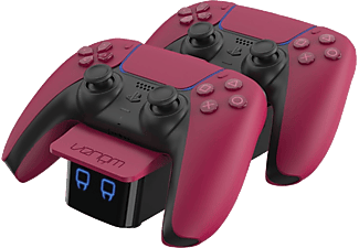VENOM PlayStation 5 dupla kontroller töltőállomás, piros (VS5010)