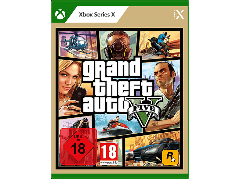 GTA V - XBox Series X [Blu-ray]; Videogame