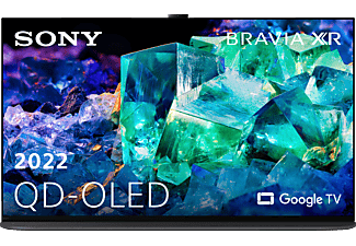 SONY BRAVIA XR-55A95K OLED TV (Flat, 55 Zoll / 139 cm, OLED 4K, SMART TV, Google TV)