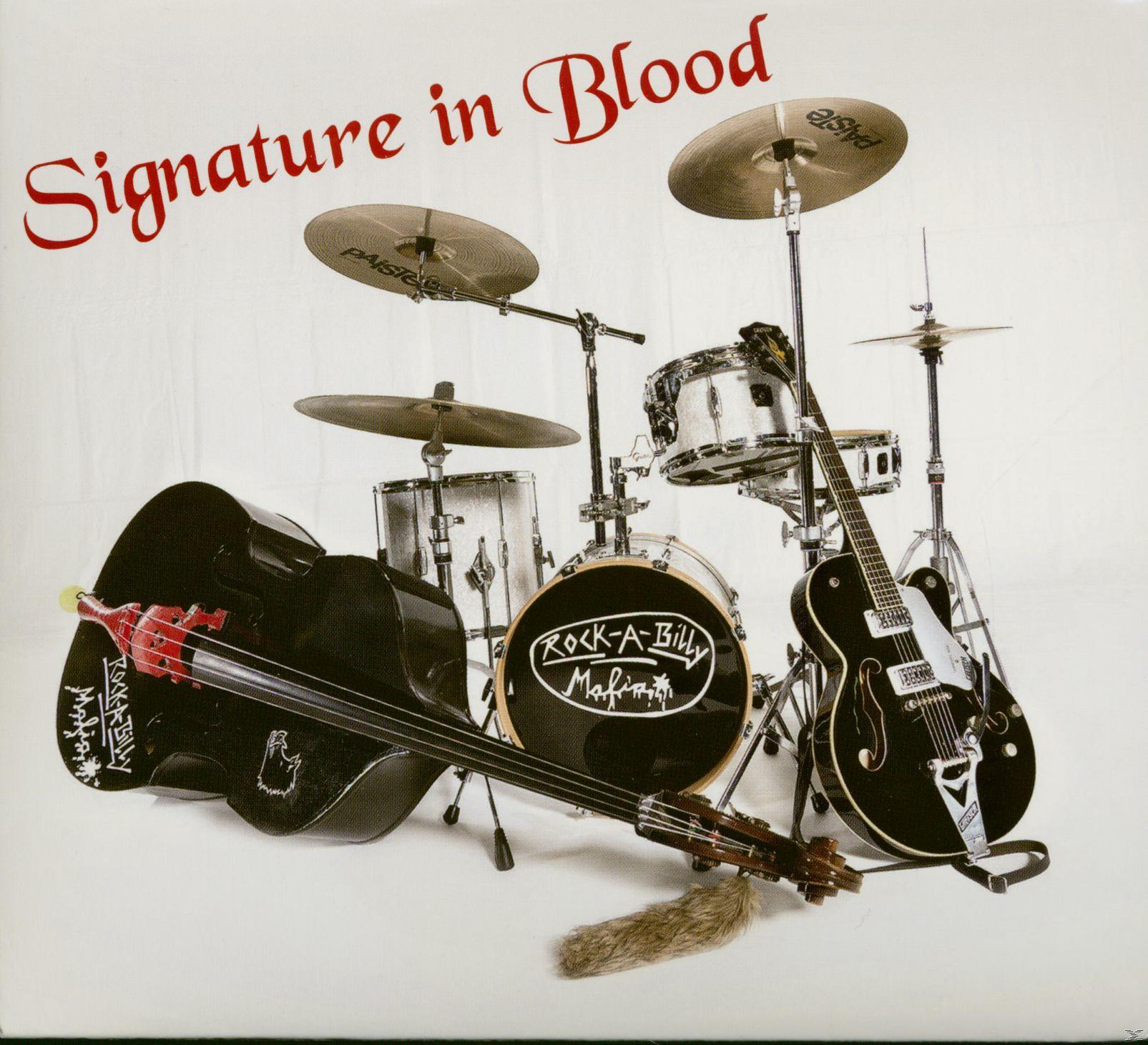 Rock-a-billy Mafia - Signature In Blood  - (CD)