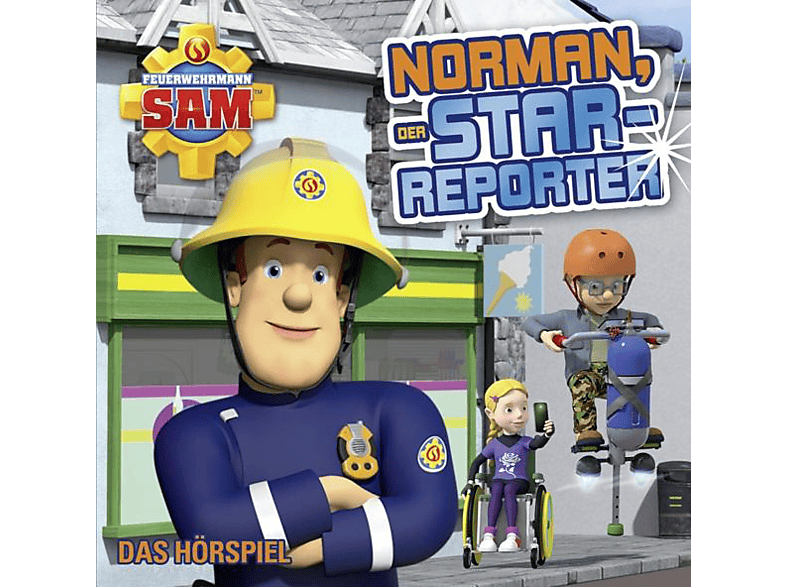 Feuerwehrmann Sam der Norman - Starreporter-Das (CD) Hörspiel CD 