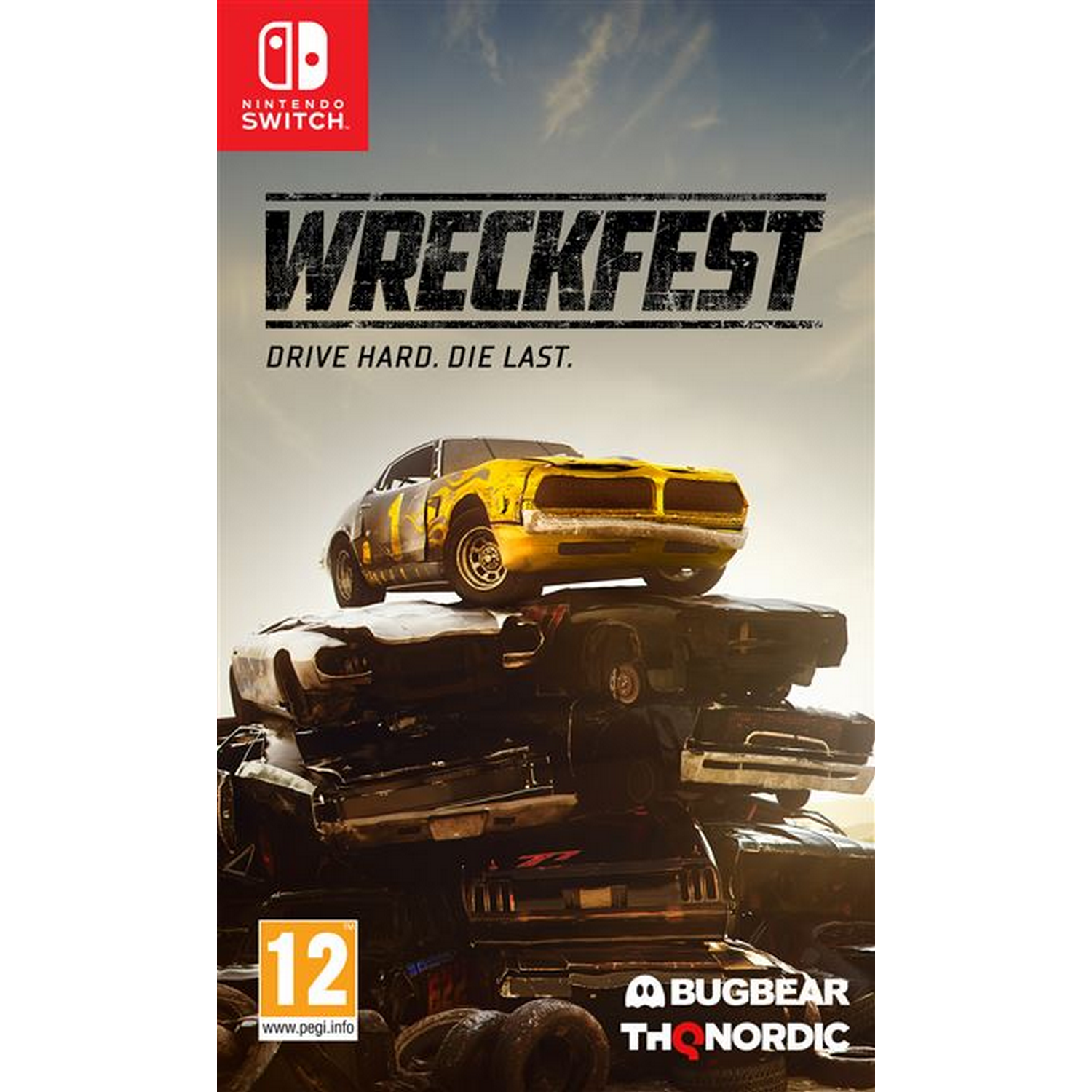 Wreskfest Nintendo Switch wreckfest formato