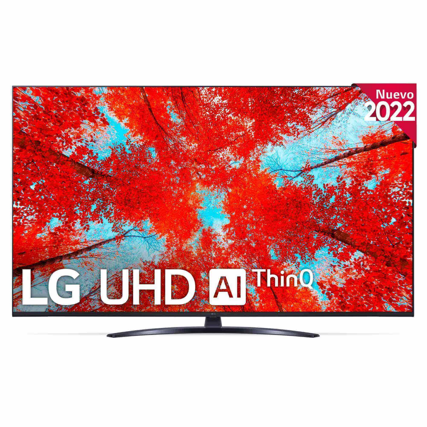 TV LED 50" - LG 50UQ91006LA, UHD 4K, Procesador α5 Gen5 AI Processor 4K, Smart TV, DVB-T2 (H.265), Azul Oscuro