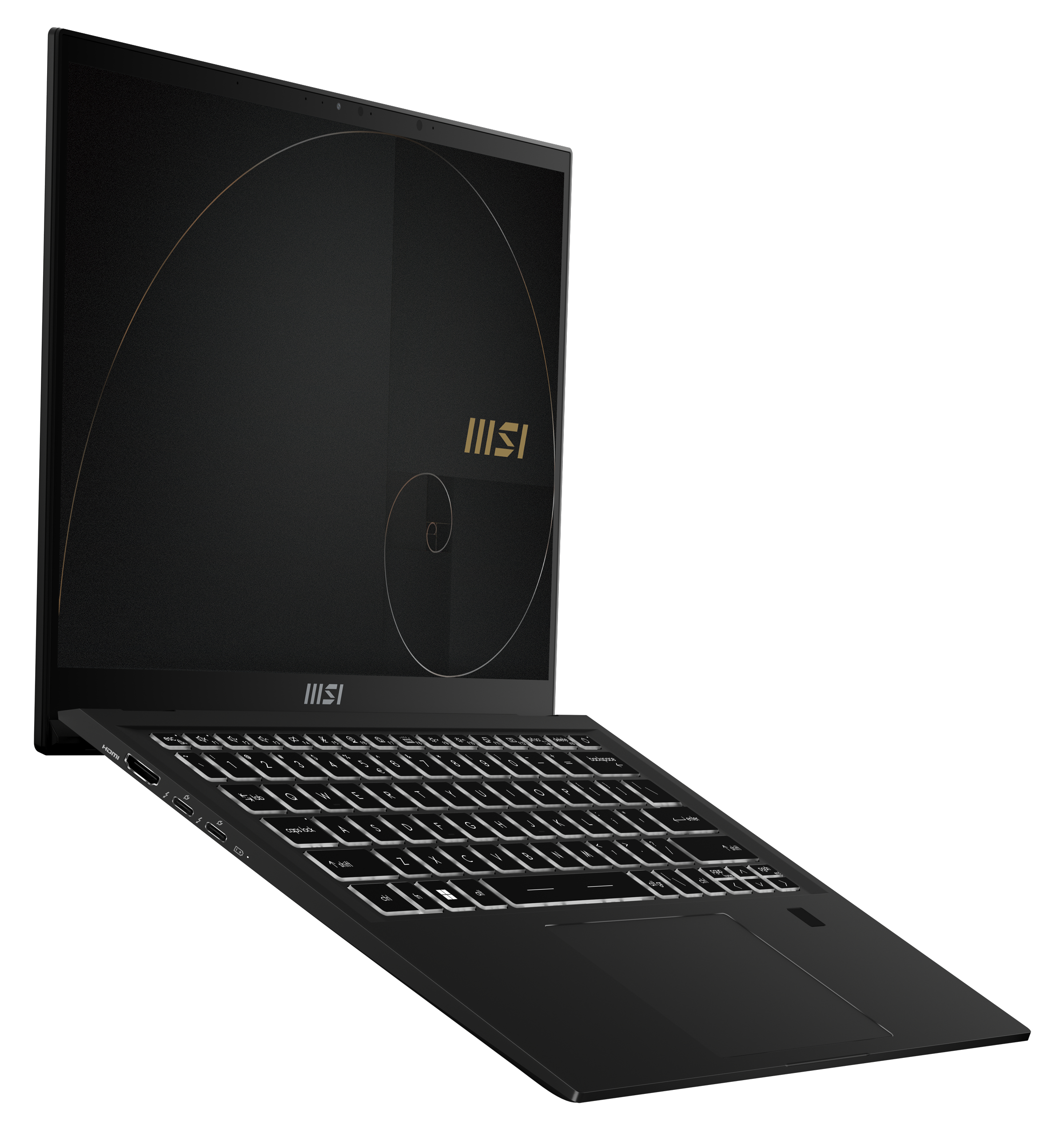 RAM, Iris® Core™ Prozessor, Xᵉ Intel® Grafik, 14 SUMMIT Display, GB Gaming Intel® E14 i5 SSD, GB Zoll Ink mit 16 MSI 512 Black Notebook EVO A12M-051,