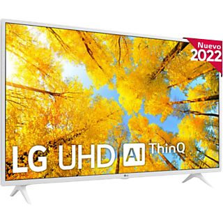 REACONDICIONADO B: TV LED 43" - LG 43UQ76906LE, UHD 4K, Procesador Inteligente α5 Gen5 AI Processor 4K, Smart TV, DVB-T2 (H.265), Blanco