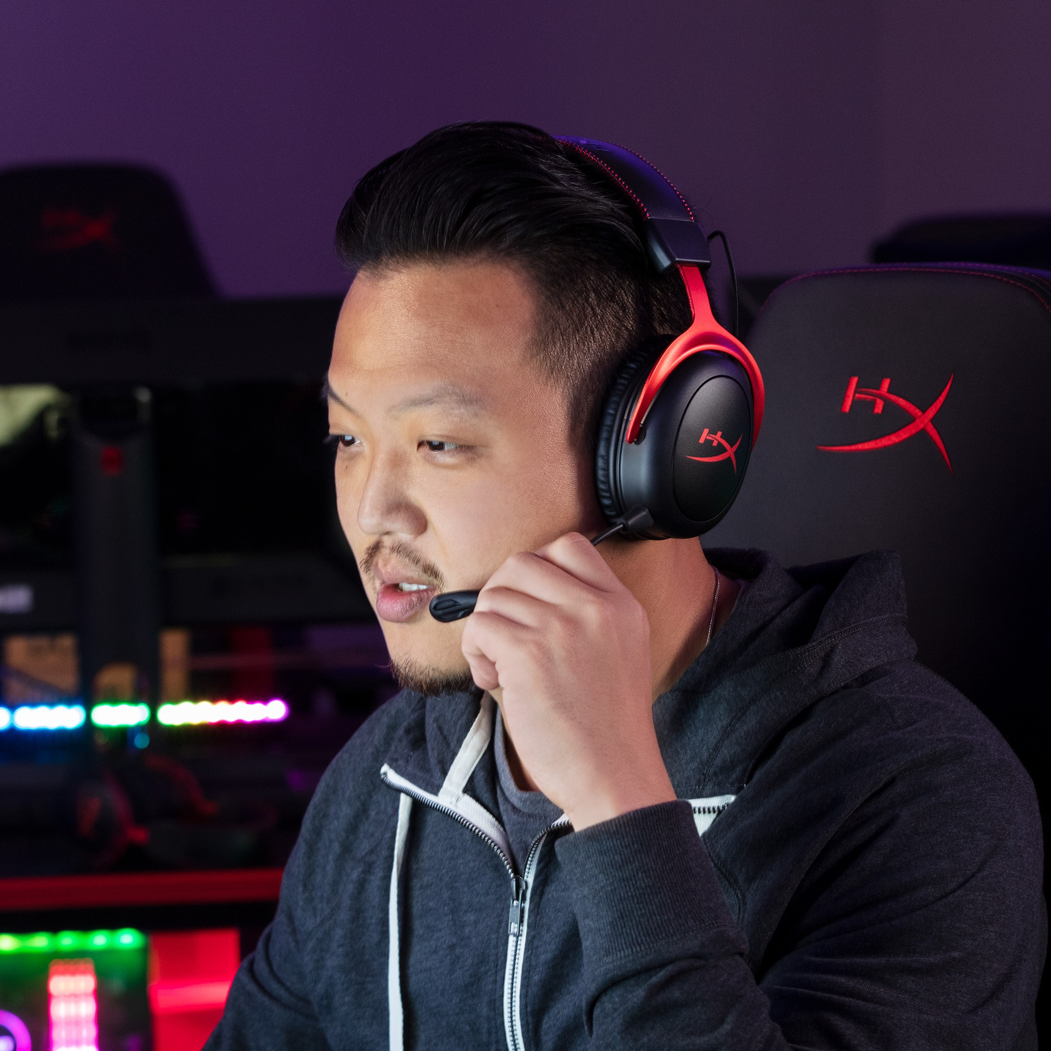 HYPERX Casque gamer sans fil Cloud II Wireless Black/Red (4P5M0AA)