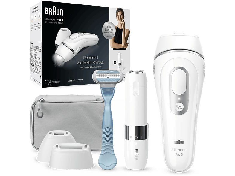 Braun Silk-expert Pro 3 Pl3129 Ipl Wit/zilver