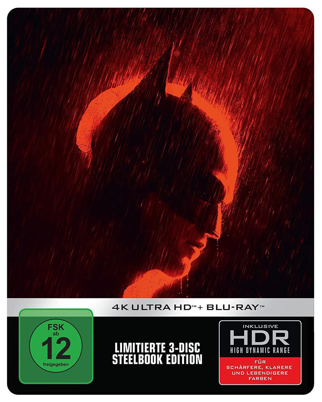 The Batman SteelBook® 4K Ultra HD Blu-ray + Blu-ray