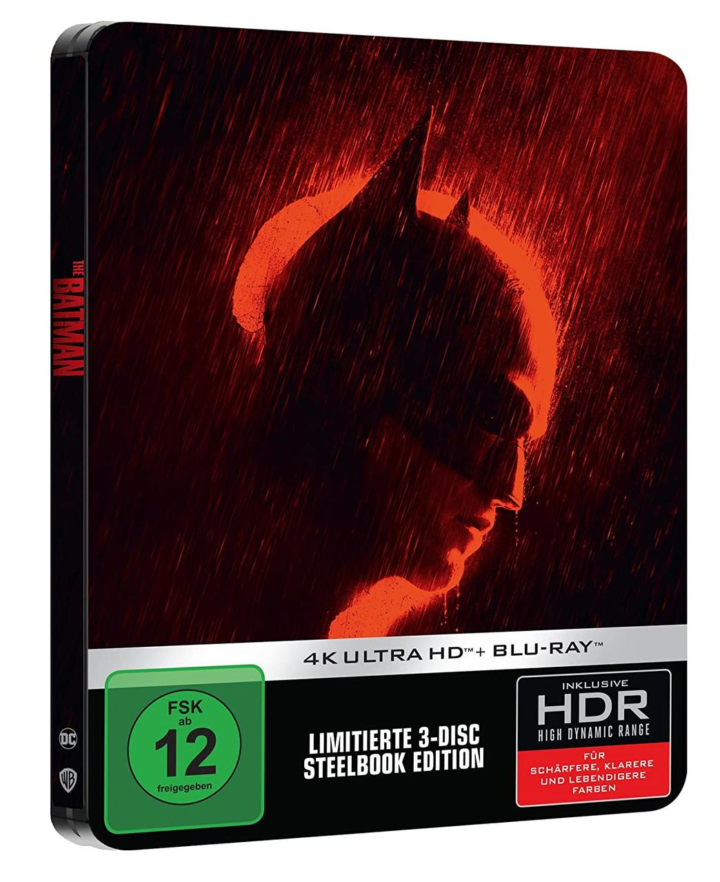 The Batman SteelBook® 4K Ultra HD Blu-ray + Blu-ray