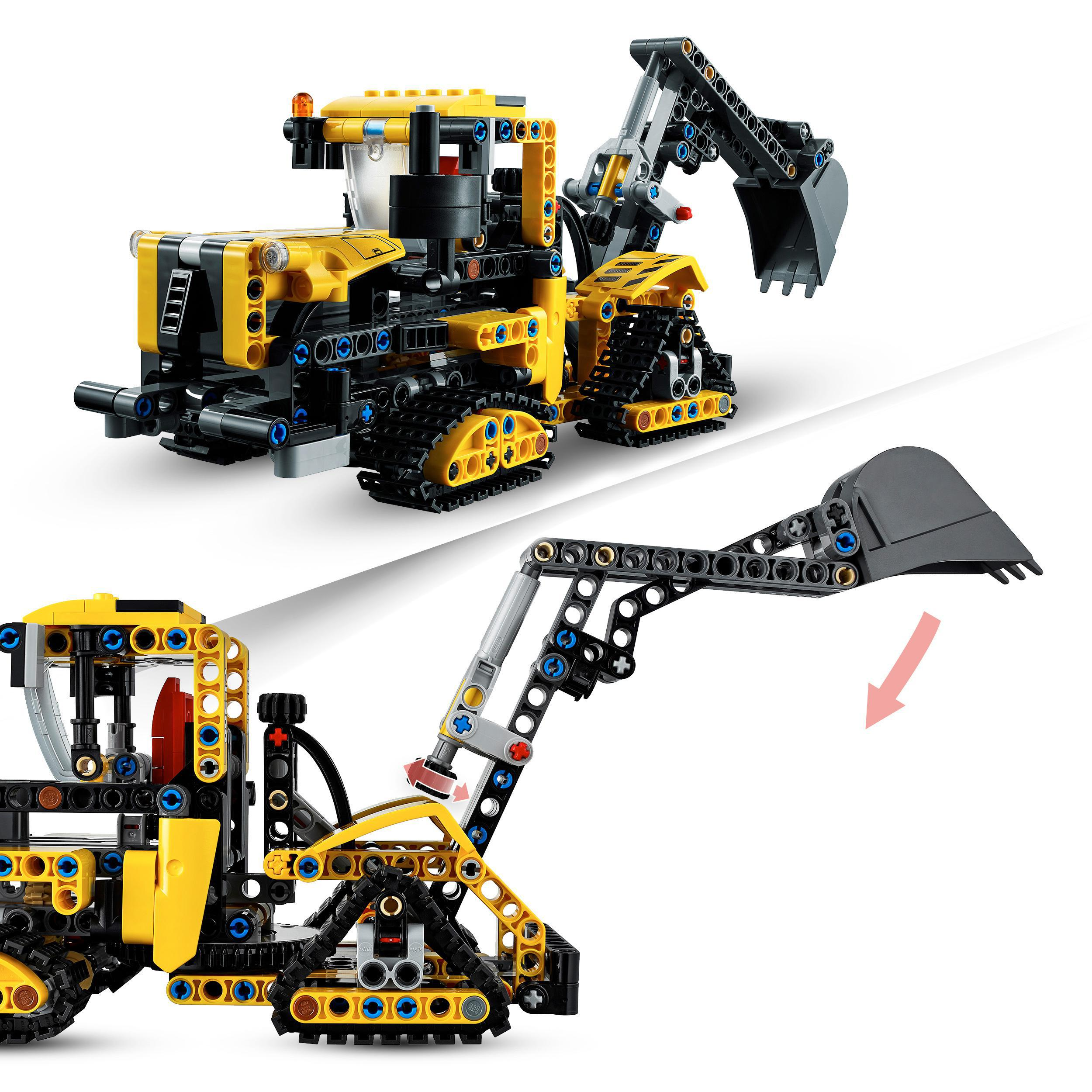 LEGO Technic 42121 Hydraulikbagger Bausatz, Mehrfarbig