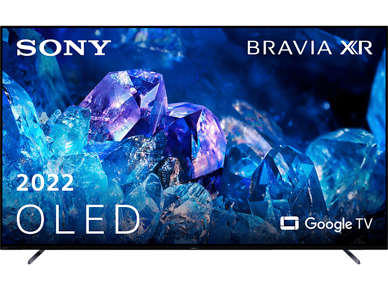 SONY BRAVIA XR-77A80K OLED TV (Flat, 77 Zoll / 195 cm, OLED 4K, SMART TV, Google TV)