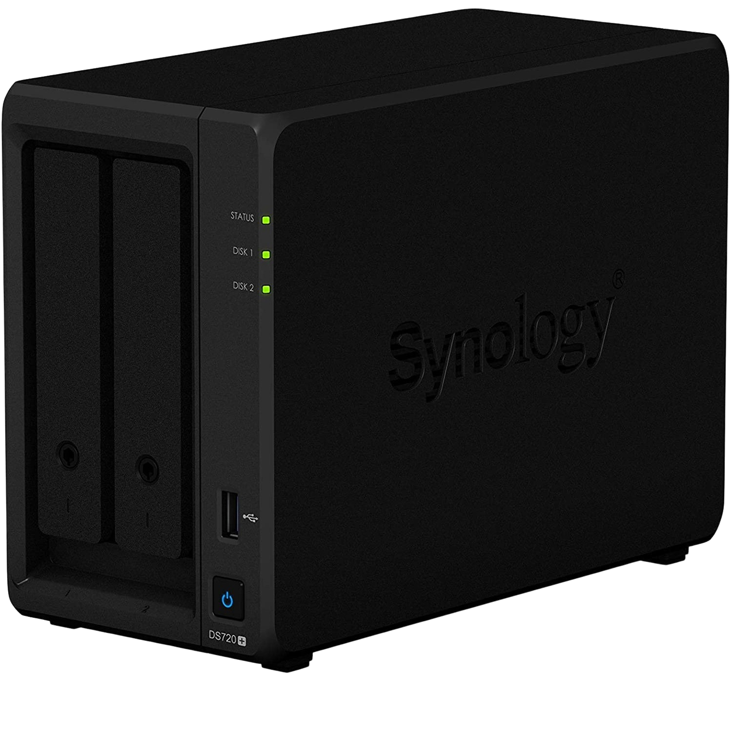 Servidor Nas Synology ds720+ ssd 2.0 ghz 6 gb negro 2bay 2gb ddr4ext