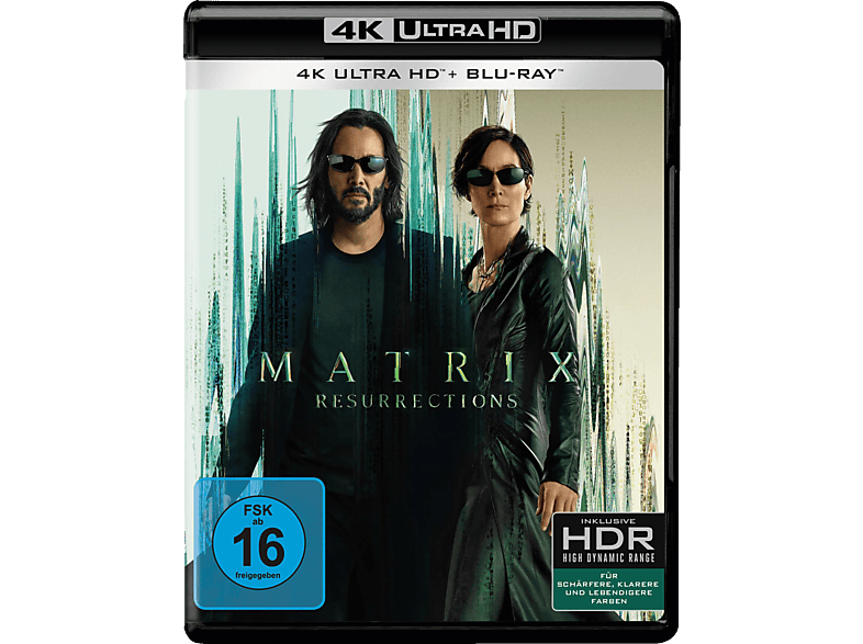 Matrix Resurrections 4K Ultra HD Blu-ray + Blu-ray (FSK: 16)