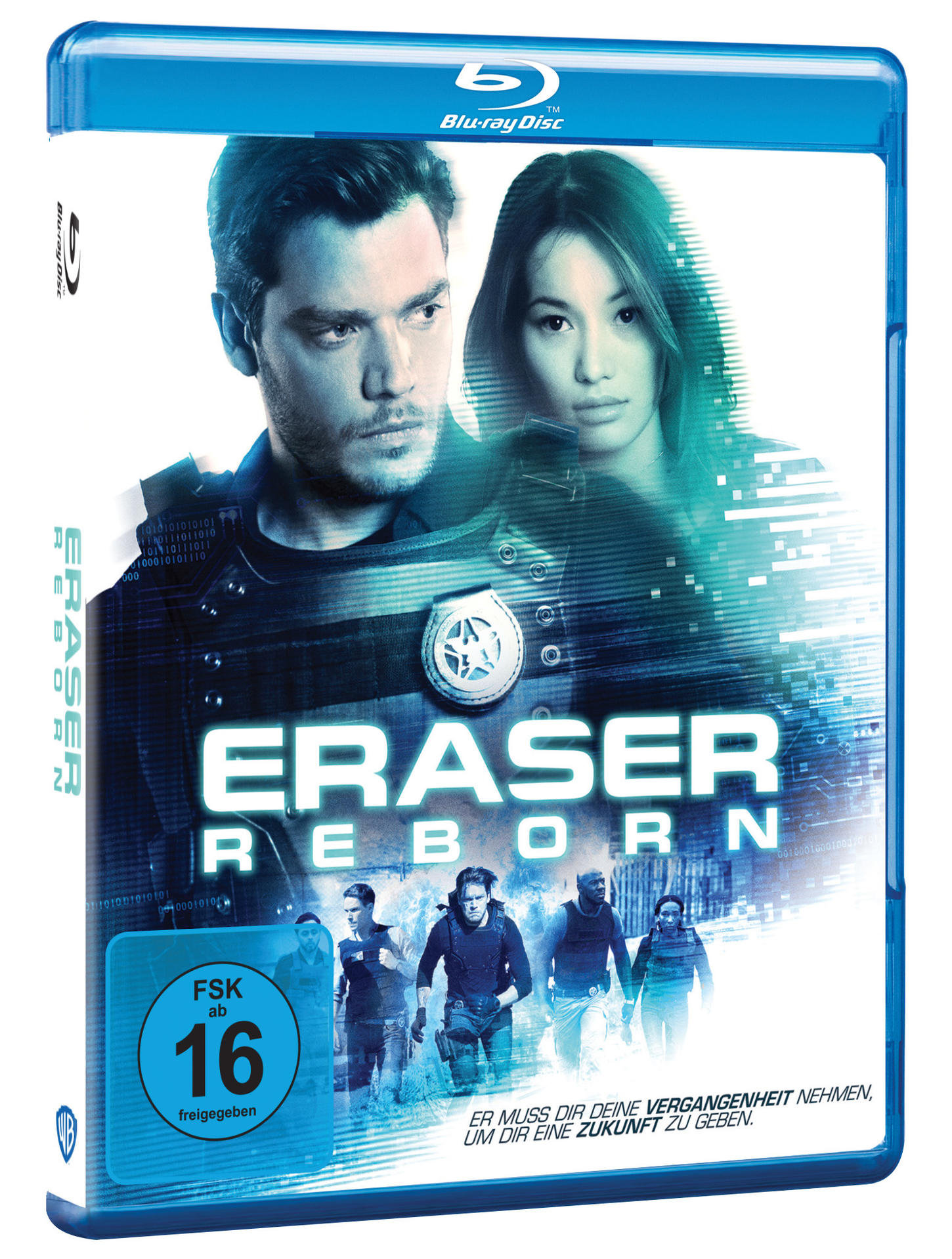 Blu-ray-Filmhülle mit zwei Personen auf dem Cover, 
