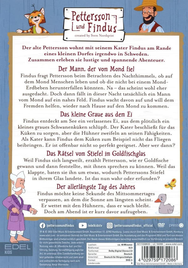Pettersson und Findus - TV Serie: Vol.16: Der allerlängste Tag des Jahres DVD