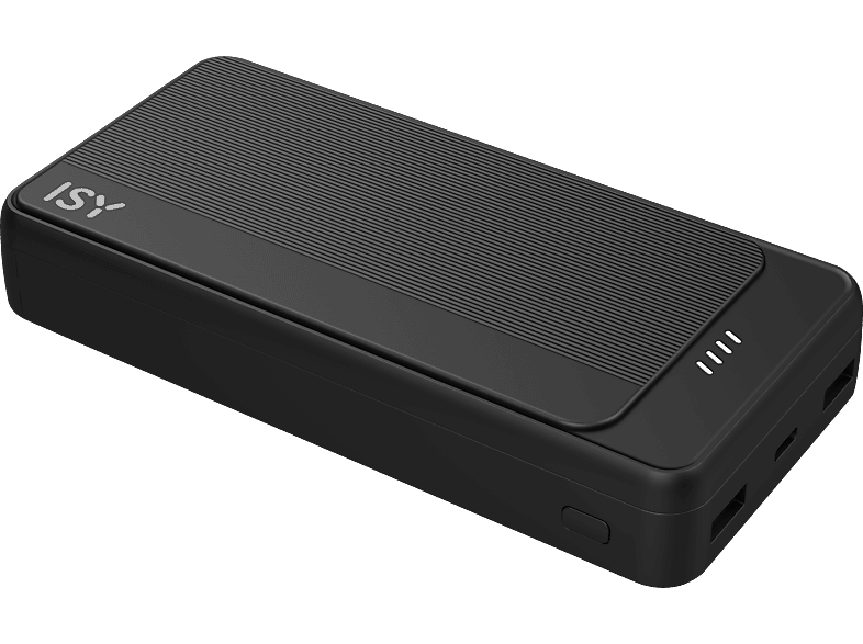 ISY IPP-20000-C-BK-1 tragbare mAh Schwarz 20000 Powerbank