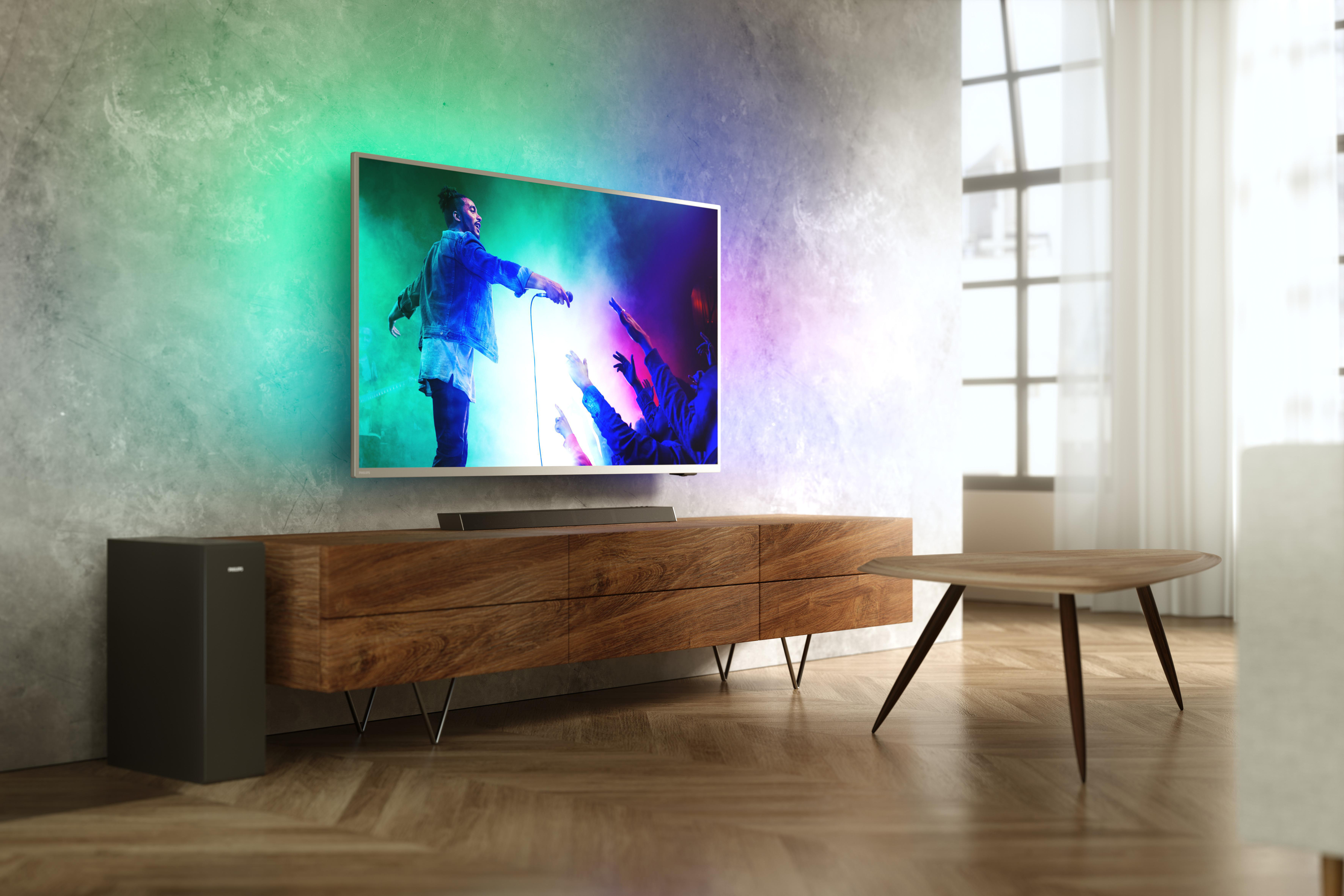 PHILIPS TAB6305, Soundbar, Schwarz