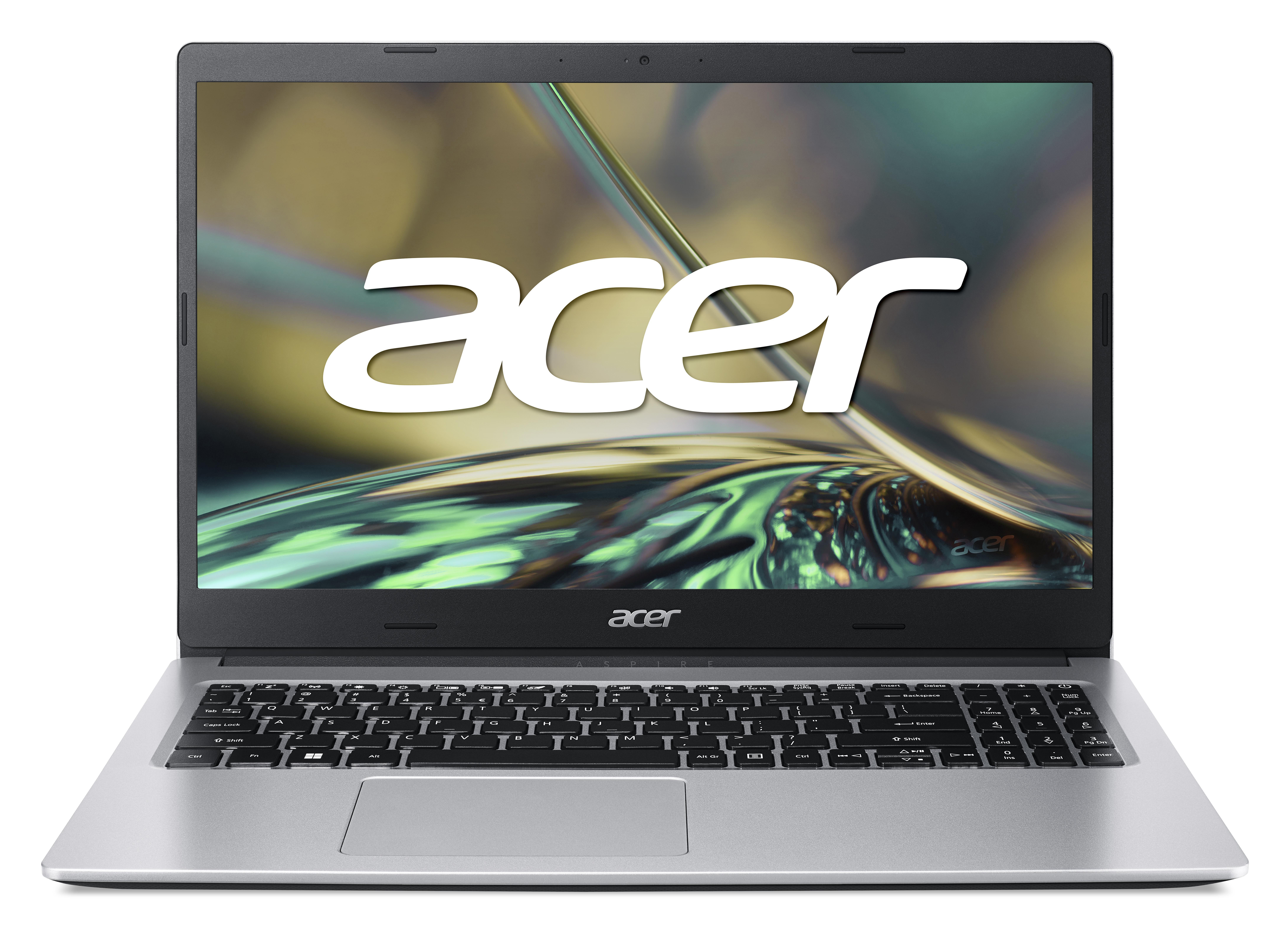 ACER Acer Aspire 3 (A315-43-R721), AMD SSD, 16 Display, 5 15,6 Ryzen™ Prozessor, Notebook Silver AMD Radeon Pure GB mit RAM, 512 GB Graphics, Zoll