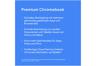 ACER Chromebook 714 (CB714-1WT-59DB) Aluminium-Unibody, Premium Chromebook mit 14 Zoll Display, Intel® Core™ i5 Prozessor, 8 GB RAM, 128 GB eMMC, Intel® UHD-Grafik 620, Anthrazit