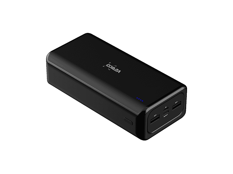 Verico PowerPro PD 30.000, Power on Delivery Powerbank mit Ultraschnellladung, Schwarz — Foto 4 von 5