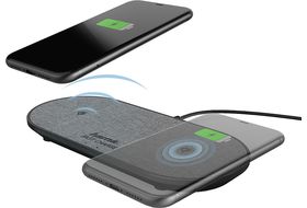Chargeur induction QI Original Samsung EP-P5400, Chargeur Duo sans fil  ultra-rapide 15W - Noir - Français
