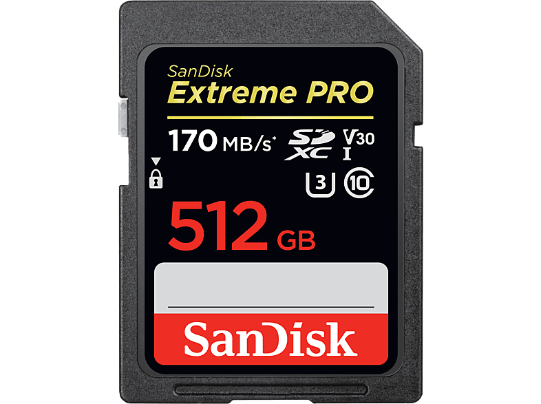 SANDISK Extreme Pro 512GB U3 V30 Hafıza Kartı Fiyat & Özellik