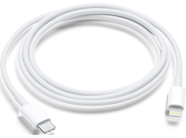 Apple, Cable de USB-C a conector Lightning, 2 metros, Blanco