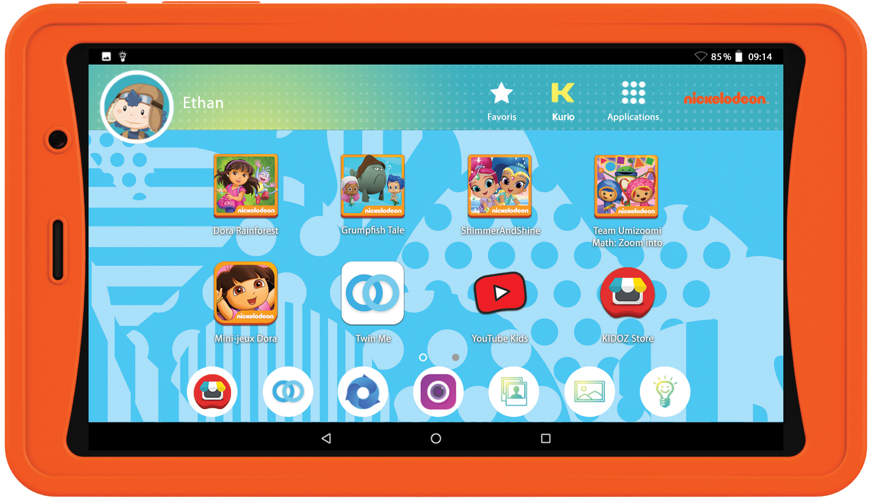 KURIO Nickelodeon Tab Lite - Oranje