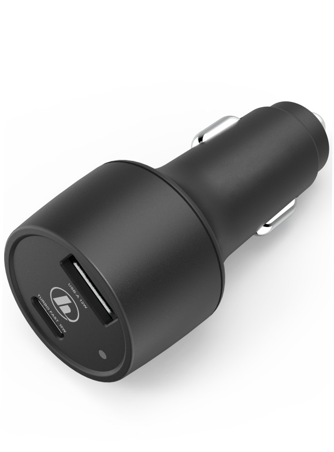 HAMA Autolader 2 x USB Zwart (210569)
