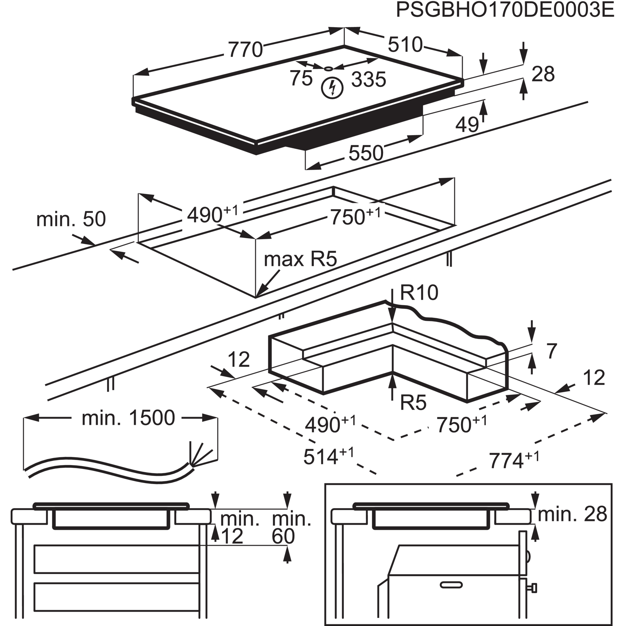 AEG Taque induction (IKB84431IB)