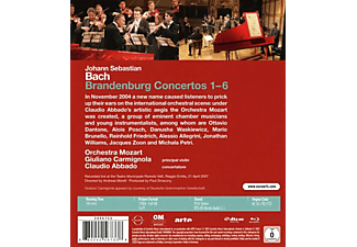 Claudio Abbado, Orchestra Mozart, Giuliano Carmignola - Brandenburgische Konzerte 1-6  - (Blu-ray)