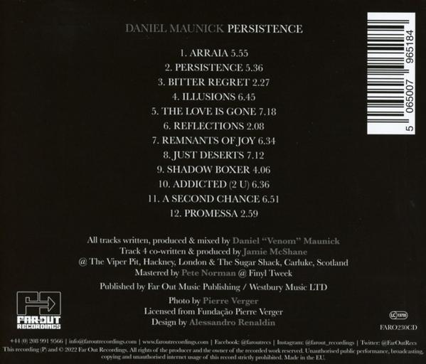 Daniel Maunick - PERSISTENCE  - (CD)