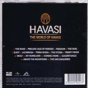 Die Rückseite einer CD-Hülle mit der Titelliste und Album-Informationen.