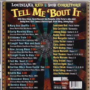 Louisiana Red & Bob Corritore - Tell Me 'Bout It  - (CD)