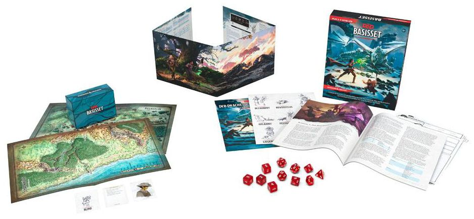 WIZARDS OF THE COAST & Dungeons Mehrfarbig Kit DE Dragons Gesellschaftsspiel Essentials