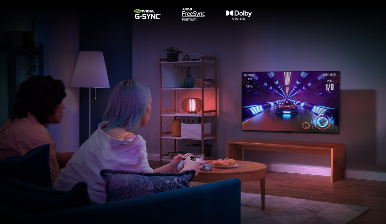 LG OLED55C24LA 55" OLED Smart 4K - OLED 4K - OLED-tv - 55 inch