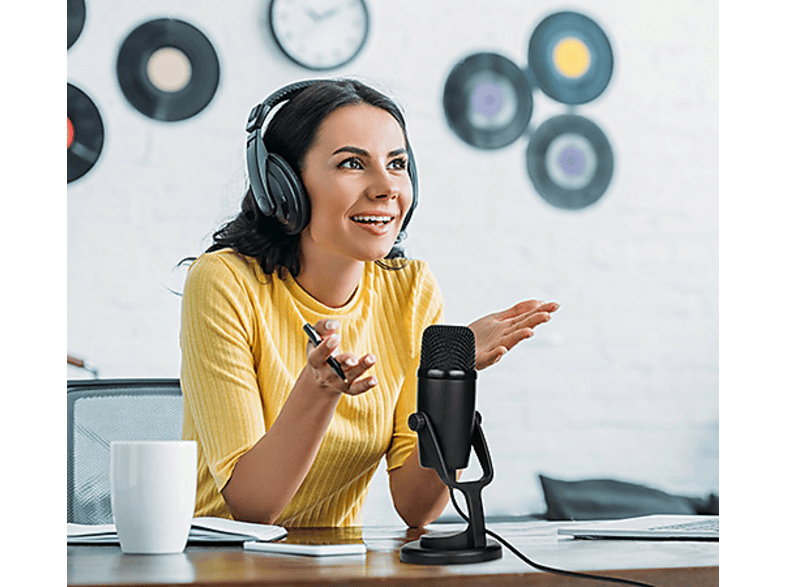 Boya Streaming Mikrofon BY-PM500, USB-C, 24 Bit/48 kHz, Schwarz — Foto 3 von 3