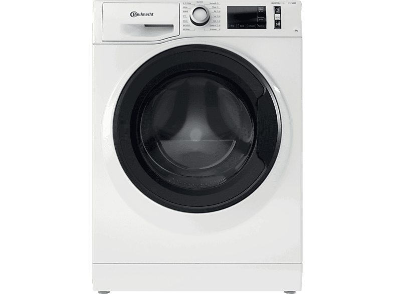 BAUKNECHT WM Pure 9A (9 A) mit Waschmaschine Waschmaschine kg, SATURN | 1351 Weiß kaufen U/Min