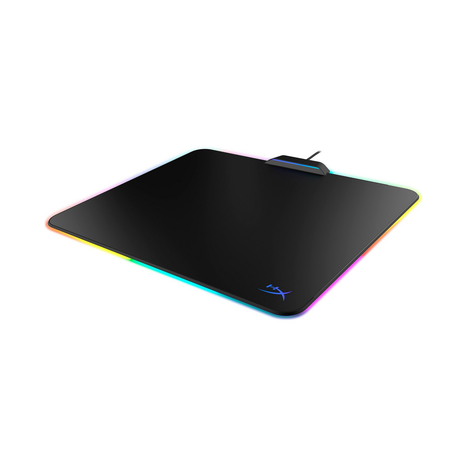 Alfombrilla gaming - HyperX Fury Ultra RGB, Caucho, Talla M, Negro