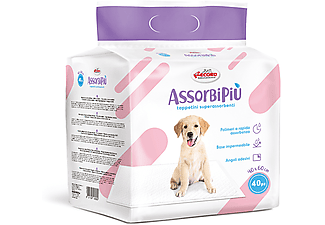 ASSORBIPIU Premium kutyapelenka S, 40X60cm, 40db/csomag
