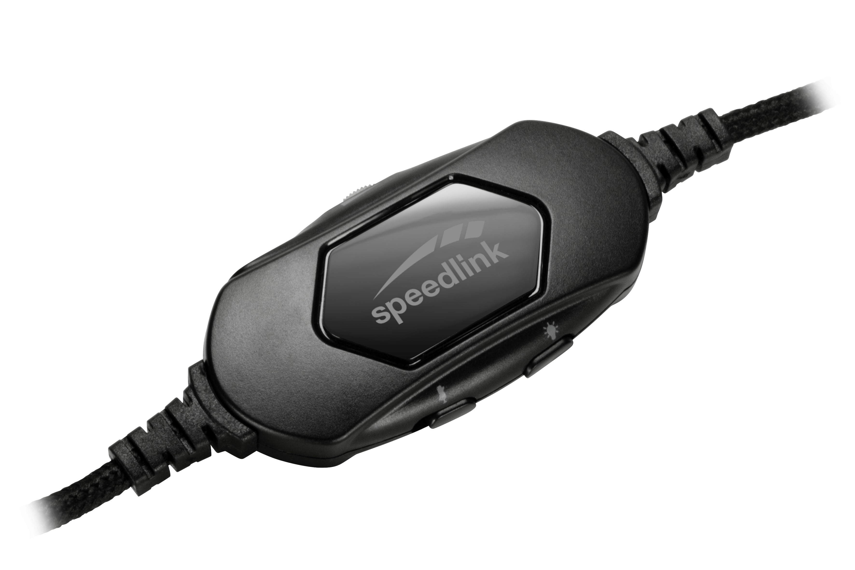 SPEEDLINK Virtas Illuminated 7.1, Over-ear Gaming Headset Schwarz