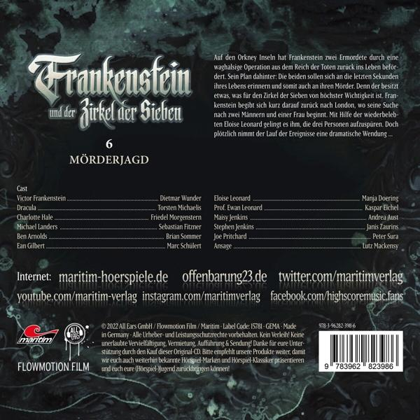 - 06-Mörderjagd Der - Sieben (CD) Frankenstein Zirkel Und Frankenstein Der
