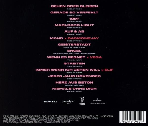 Montez - Herzinfucked Limited Edition  - (CD)