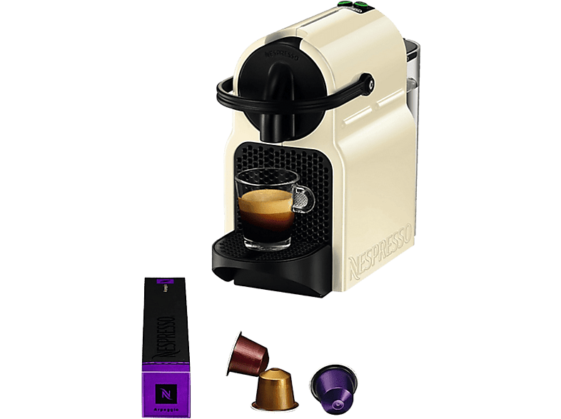 REACONDICIONADO Seminuevo(*) Cafetera de cápsulas - Nespresso Inissia EN80.CW, 1260 W, 19 bar, Crema