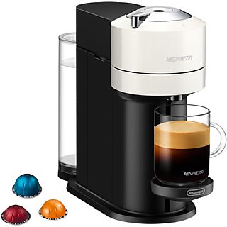 REACONDICIONADO C: Cafetera de cápsulas - Nespresso Vertuo Next ENV120.W, 1500 W, 1.1 L, Blanco