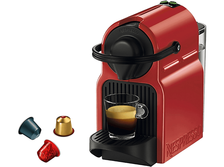 Nespresso De'Longhi Inissia EN80.CW - Cafetera monodosis de cápsulas  Nespresso, 19 bares, apagado automático, color crema, Incluye pack de  bienvenida